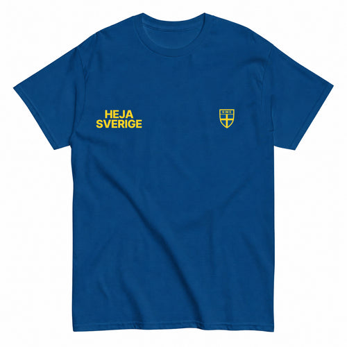 Framsida Sverige T-Shirt Borta Junior Heja Sverige