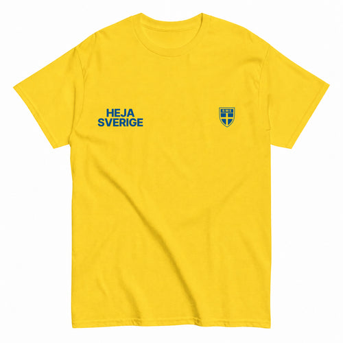 Framsida Sverige T-Shirt Hemma Dam Heja Sverige
